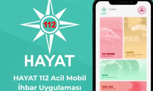 HAYAT 112 Acil 800 bin indirmeyi aştı