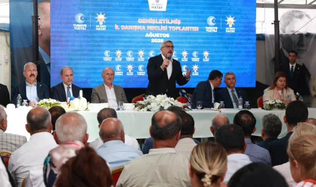 Hüseyin Yayman: "AK Parti'nin rakibi AK Parti'dir. Kendimizle yarışıyoruz"
