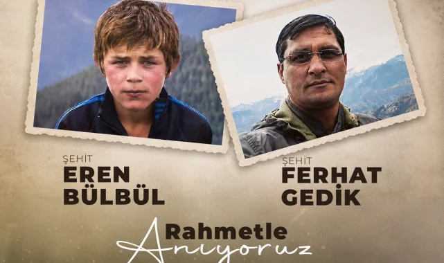 İçişleri, Eren Bülbül ve Ferhat Gedik şehadetlerinin 9. yılında unutmadı