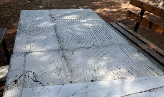 İpsala'da büyük saygısızlık! Sultanköy Barajı'ndaki piknik alanının fayansları çalındı!