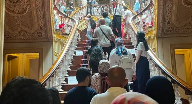 İstanbul Maltepelilerden "Dolmabahçe Sarayı"na ziyaret