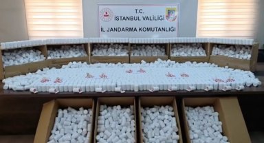 İstanbul'da 257 bin 850 uyuşturucu hap ele geçirildi