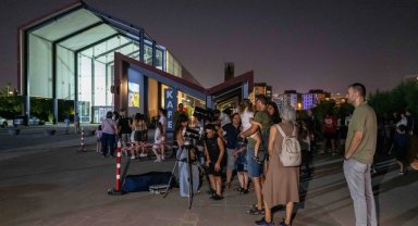 İzmir Bornova'da 8500 yıllık tarihin gölgesinde gökyüzü gözlemi