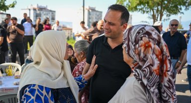 İzmir Bornova'da Başkan Eşki üretici kadınlarla buluştu