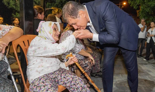 İzmir'de Başkan Tugay'dan Beydağlı kadınlara çağrı