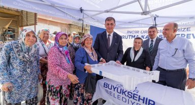 İzmir'de üreticiye kerevet desteği