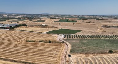 Karacabey'de 38 bin 850 dekar arazi modern sulamaya kavuşuyor