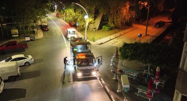 Karamürsel Plaj Yolu Caddesi'ne özel asfalt dokunuşu