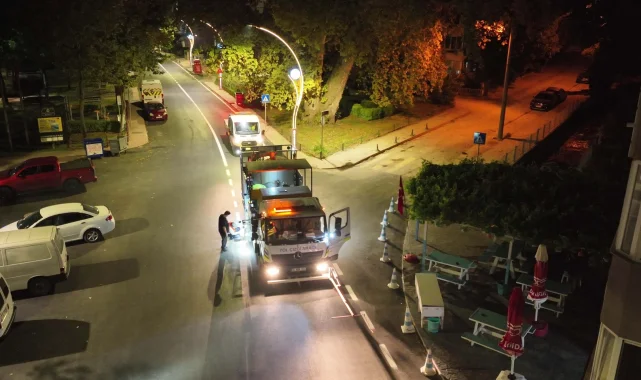 Karamürsel Plaj Yolu Caddesi'ne özel asfalt dokunuşu