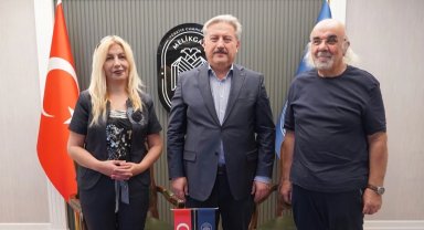 Kayseri Büyükşehir Gazeteciler Cemiyeti'nden Melikgazi'ye ziyaret