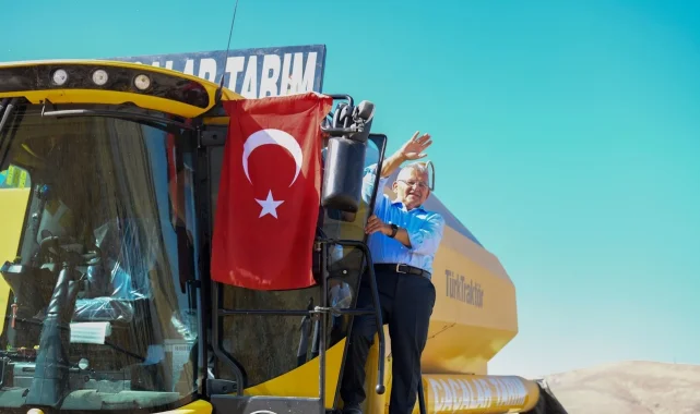 Kayseri Büyükşehir'in tohum desteği hasatta yüz güldürdü