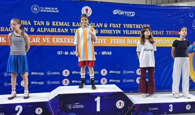 Kayseri Kocasinan'ın gururu Türkiye şampiyonu oldu