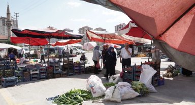 Kayseri Melikgazi'de 'Üretici Pazar'ları yüz güldürüyor