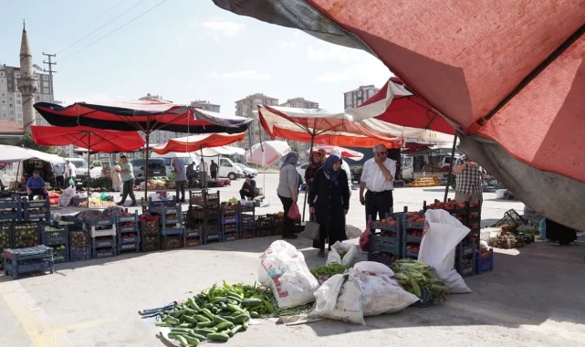 Kayseri Melikgazi'de 'Üretici Pazar'ları yüz güldürüyor
