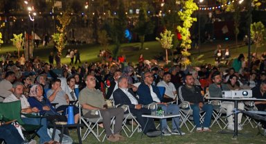Kayseri Talas'ta yıldızların altında 'Eren' coşkusu