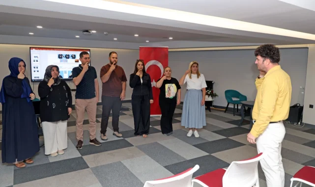 Kayseri Talas'tan İşaret Dili Eğitimi
