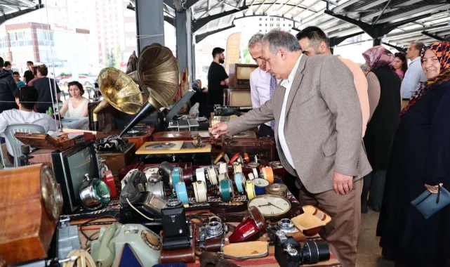 Kayseri Talas'tan renkli müzayede