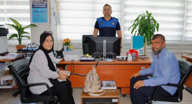 Kayseri zabıtası kayıp cüzdanı sahibine teslim etti