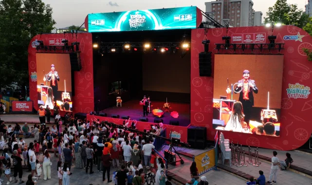 Konya Bisiklet Festivali'nin açılışı coşkuyla gerçekleşti