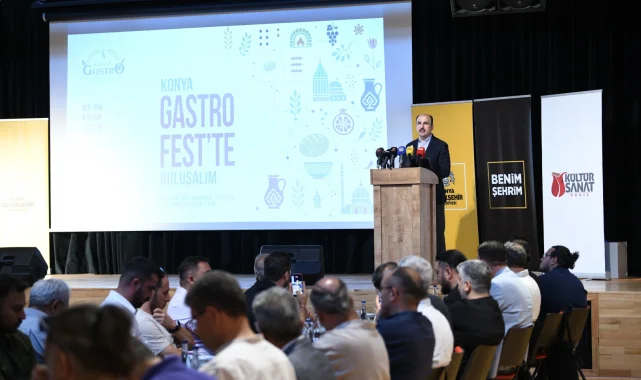 Konya GastroFest 3-6 Eylül'de lezzet tutkunlarını ağırlayacak