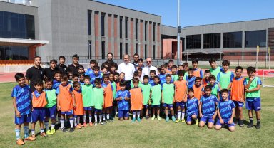 Konya Selçuklu'da minik sporculara ziyaret