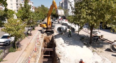 Konya'da Rauf Denktaş Caddesi'ne altyapı takviyesi