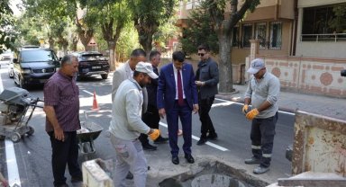 Kütahya'da Başkan Kahveci'den çalışmalara yakın mercek