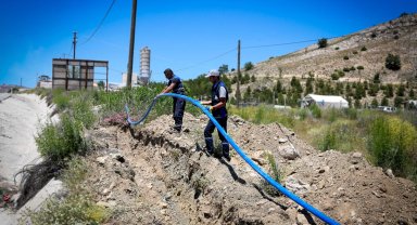 Malatya MASKİ'den Hekimhan'a yeni hat
