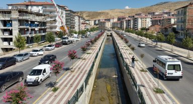 Malatya'da yeşil alanlar peyzajla güzelleşiyor