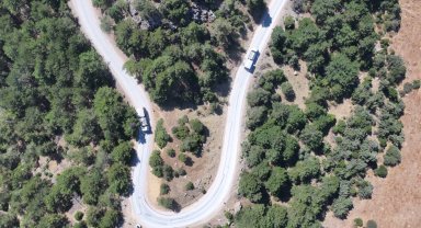 Manisa Ayvacık yoluna 6 kilometrelik asfalt