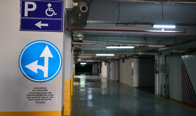 Manisa Büyükşehir Kültür Sitesi Yeraltı Otoparkı'nı yeniledi