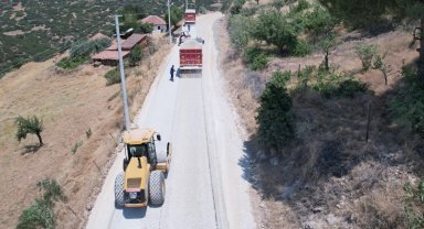 Manisa Büyükşehir'den Kula'da 12,5 kilometrelik yol hamlesi