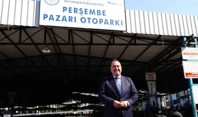 Manisa Büyükşehir'den Perşembe Pazarı'nda otopark hamlesi