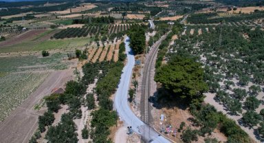Manisa Soma'da mahalle yollarına ikinci kat asfalt