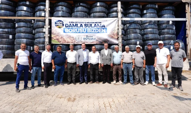 Manisa'da Alaşehirli 1.159 çiftçiye destek