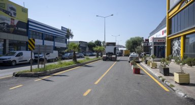 Mersin Tırmıl Sanayi Sitesi'nde yollar yenilendi