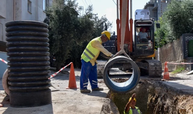 Mersin'de 4 merkez ilçeye güçlü yağmur suyu yatırımı