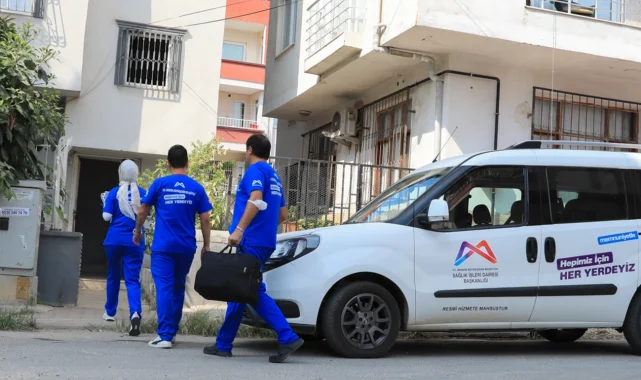 Mersin'de evde sağlık ve bakım hizmetleri vatandaşın yanında