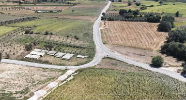 Mersin'de kırsal yollarda 21 kilometrelik asfalt çalışması