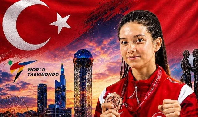 Milli sporcudan Gürcistan'da bronz madalya!