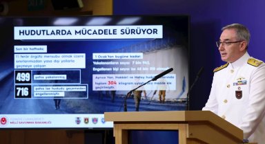 MSB: 3 PKK'lı terörist teslim oldu... Hudutlarda mücadele sürüyor