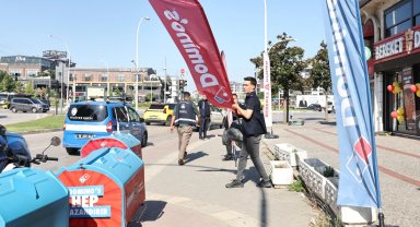 Nilüfer'de kaldırımlar temizlendi