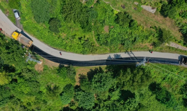 Ordu Perşembe'de mahalleler asfalt konforuna kavuştu
