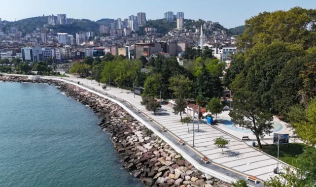 Ordu'da Fatsa Atatürk Parkı yeni yüzüne kavuşuyor