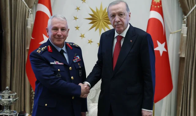 Orgeneral Kadıoğlu'ndan Cumhurbaşkanı Erdoğan'a veda ziyareti