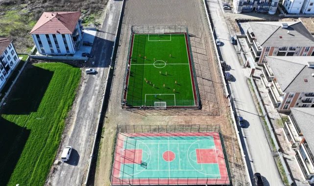 Sakarya'da 3 mahalleye daha sportif yatırım