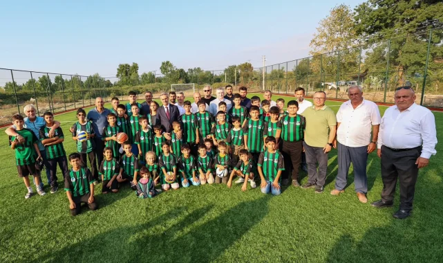 Sakarya'da çocukların yüzü güldü
