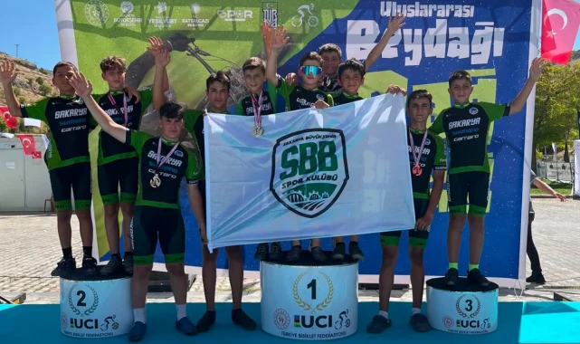 Sakaryalı genç pedallar Türkiye kürüsünde