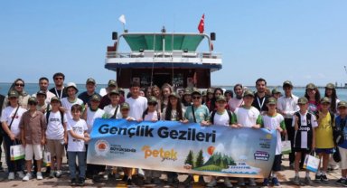 Samsun'da gençler doğa ve kültürle buluşuyor