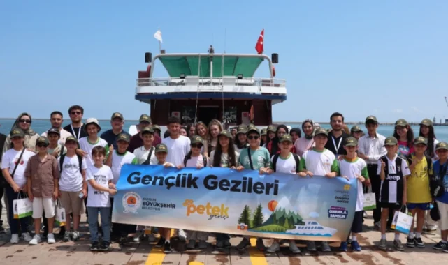 Samsun'da gençler doğa ve kültürle buluşuyor